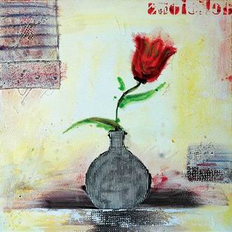 Colorful Flowers oil painting